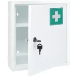 Medizin-Schrank Medizinschrank aus Stahl, zum Abschließen, zur Wandbefestigung