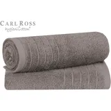 Carl Ross HygieniCotton Handtuch 50 x 100 cm grau