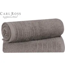 Carl Ross HygieniCotton Handtuch 50 x 100 cm grau