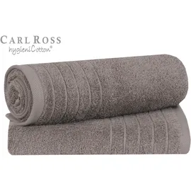 Carl Ross HygieniCotton Handtuch 50 x 100 cm grau