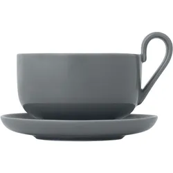 Blomus Set 2 Teetassen Ro Sharkskin 230 ml