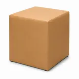 Best For Home Sitzhocker Kunstleder 40 x 40 x 40 cm Beige