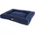 Kerbl Pet Kuschelbett Jerome, dunkelblau/Cognac, 90x70x10 cm