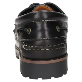 Dockers by Gerli Herren Bootsschuhe, Männer Bootsschuhe,Mokassins,Sommerschuhe,Boat-Shoes,sportlich,Segelschuhe,docksider,schwarz,41 EU - 41