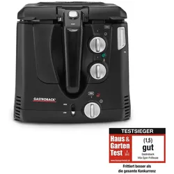 Gastroback Vita-Spin-Fritteuse Artikel-Nr.: 42580 - bis zu 60 % weniger Fett im Vergleich zu herkömmlichen Fritteusen