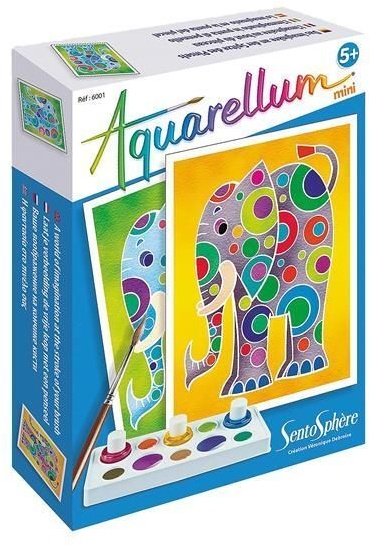 Aquarell-Malerei - Aquarellum Mini Elefanten