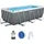 BESTWAY Steel Pro Max 412 x 201 x 122 cm inkl. Filterpumpe und Poolleiter
