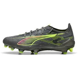 Puma Ultra 5 Ultimate FG Damen - matte aged silver/yellow alert/sun struck 39