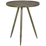 Light & Living Beistelltisch, Envira Antik Gold, - Ø40x51 cm,
