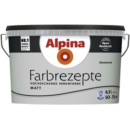 Alpina Farbrezepte Innenfarbe 6,5 l kieselstrand