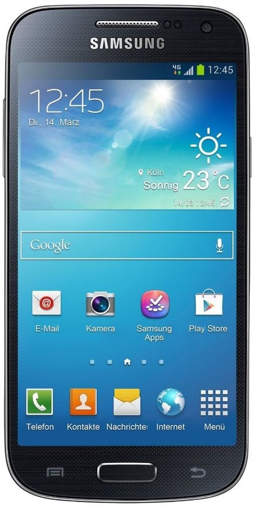 Samsung GT-i9195i Galaxy S4 Mini tief schwarz
