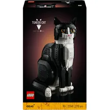 LEGO Ideas Schwarz-weiße Katze 21349