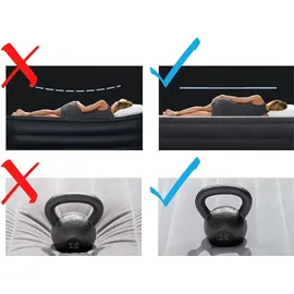 Intex Luftbett 203 x 183 x 25 cm