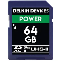 Delkin Devices Delkin POWER SD 64GB UHS-II V90