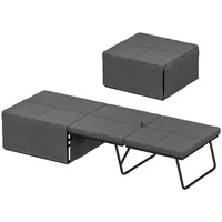 Homcom Klappbett 190 x 60 cm grau