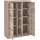 OTTO home Highboard 90 x 125 x 35 cm Eiche weiß gekalkt / Braun