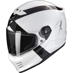 Scorpion Covert FX Gallus, Integralhelm - Weiß/Schwarz - XL