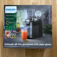 Philips Avance Collection HR1946/70 Slow Juicer schwarz