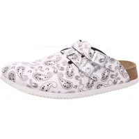 Birkenstock Kay Superlauf, Birko-Flor, Paisley Black/White, schmal, 38