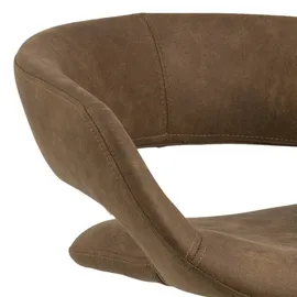 Actona Barhocker Grace 54,5 x 101 cm Braun