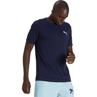 Puma Active Small Logo Tee T-Shirt Peacoat, S