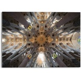 Reinders! Glasbild Glasbild Sagrada Familia Sara Franqui - Fotografie - Kunst, Kirche, (1 St.)