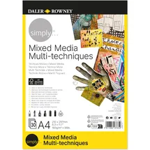 Daler Rowney Mixed Media A4 160 g/m2 30 Blatt