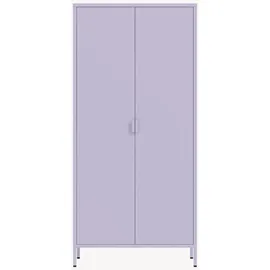 [en.casa] Kleiderschrank Esteli 80 x 170 x 45 cm Hellviolett