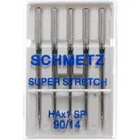 SCHMETZ Super Stretch | HAX1 SP | Nadeldicke 90/14 | auf jeder gängigen Haushaltsnähmaschine einsetzbar