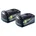 Akku Set 18 V 5 0 2 Stück