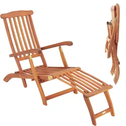 Gartenliege Queen Mary® Akazienholz FSC®-zertifiziert 169x54x95cm