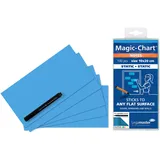 Legamaster Flipchartnotizen Magic 7-159410 10x20cm blau 100 St./Pack.