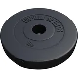 GORILLA SPORTS® Olympia Hantelscheiben - 50/51 mm Bohrung, 1,25-15 kg Gewichte, aus Kunststoff - Hantelscheiben-Set, Hanteln Set, Gewichtsscheiben, Olympiascheiben (10 kg)