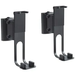 PureMounts Lautsprecher Wandhalterung für Sonos® One, Sonos® One SL, Sonos® Play1, schwarz