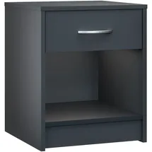 CASARIA Nachtschrank Hamburg 50 x 40 x 35 cm Anthrazit