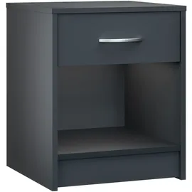 CASARIA Nachtschrank Hamburg 50 x 40 x 35 cm Anthrazit