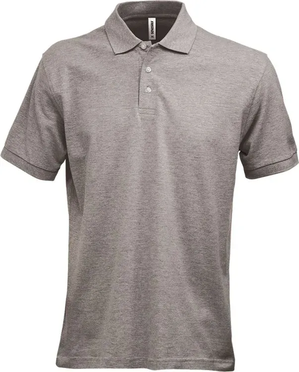 Fristads Acode Poloshirt 1724 PIQ 100222 - graumelange - L