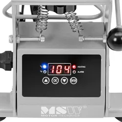 MSW Kappenpresse - bis 250 °C - LCD-Anzeige - Timer