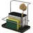 Relaxdays Spülbecken Organizer 21 x 19 x 12 cm Silber