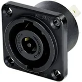 Neutrik NLT8FX-BAG Lautsprecher-Steckverbinder Flanschbuchse, Kontakte gerade Polzahl: 8 Schwarz