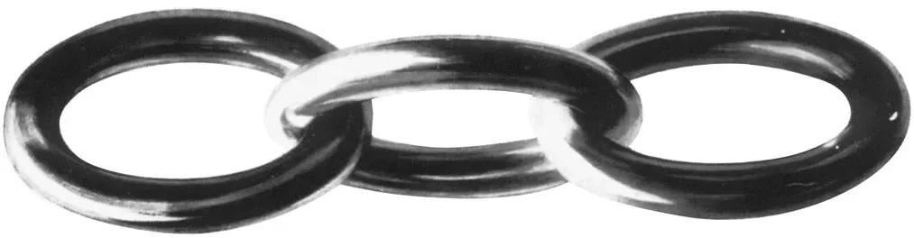Normkette flach, ovale Gliederform -  10 / 47 / 48