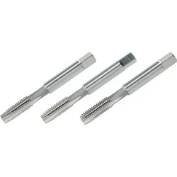 Handgewindebohrer 3-teilig Satz HSS-G, ISO 529, BA 0