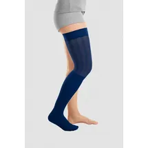 medi Kompressionsschenkelstrümpfe AG offen zur Ödemtherapie II green/ocean blue 1 St.
