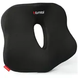Blumtal Sitzkissen Ergonomisches 18 x 15 x 26 cm Schwarz