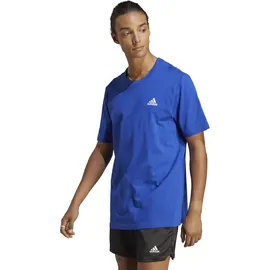 adidas Essentials Embroidered Small Logo Tee blau S