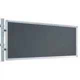 Franken Trennwand ECO 120 x 60 cm Grau