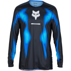 FOX 360 Volatile Motocross Jersey, schwarz-blau, Größe S für Männer