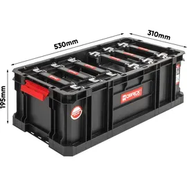 QBRICK System Two Box 200 mit 6x Organizer Multi