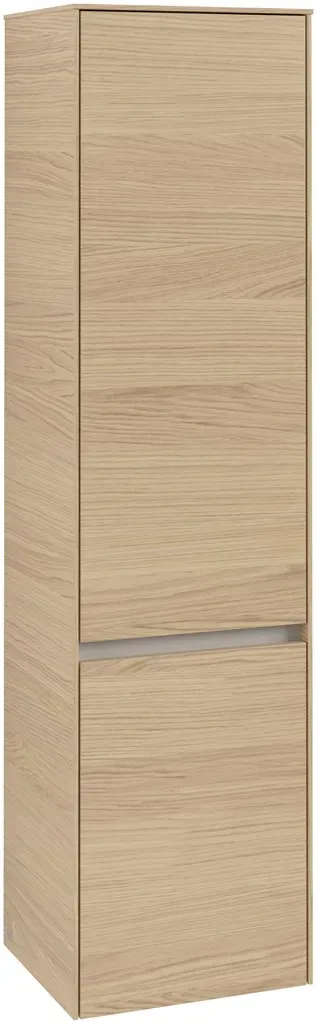 CHIC Hochschrank Anschlag links Glossy Grey C55900FP