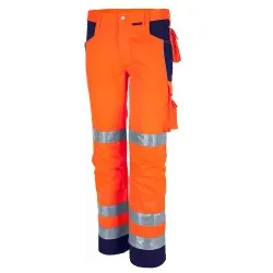Qualitex® Warnschutz Bundhose pro Warnschutz mg 245 1 Stück, Größe: 102
